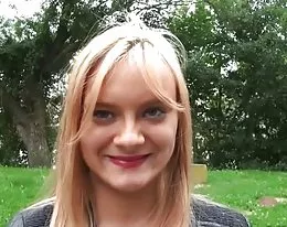 sexy french blonde 18y 1st scene