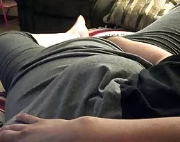 bbw blond mom masturbates and has intense orgasms