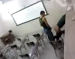 caught fucking in the classroom