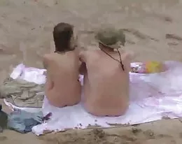Couple fuck on beach