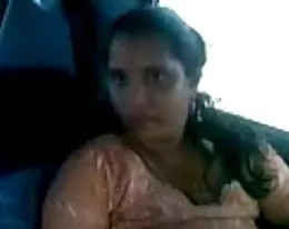 salwar aunty in parrked car