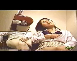 Japanese toilet masturbating hidden cam 2