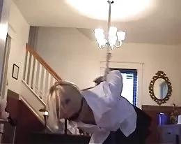 Teen Blackmailed With Bondage &amp; Enemas - Enjoy CardinalRoss!