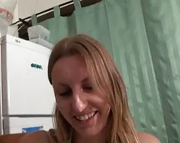 Young slut to old cock