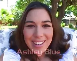 Ashley Blue takes 7 the hard way