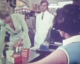 vintage 70s german - Die glatte Diebin - cc79