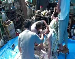 Preg Girl with homeless