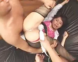 asian babe douplesquirt